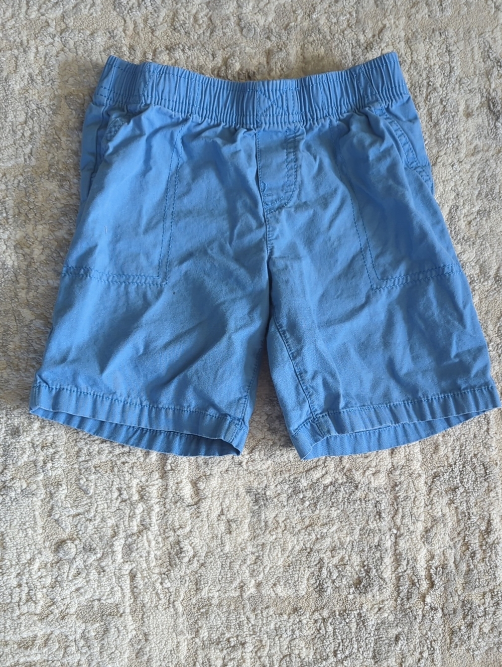 Carter's Blue Elastic-Waist Shorts Size 4T